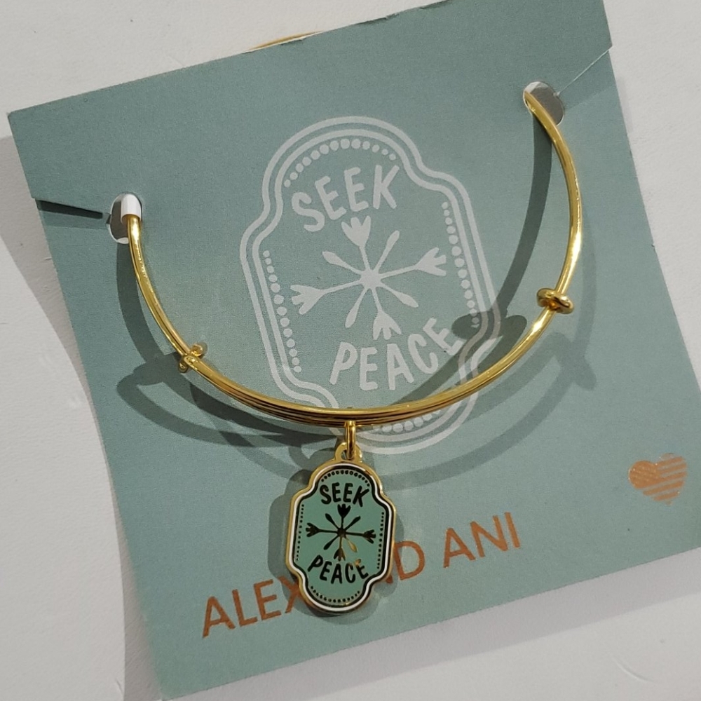 Alex and Ani "Seek and Peace" bracelet